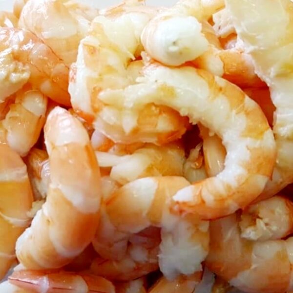 Cooked prawn meat