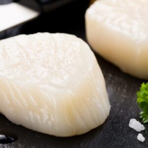 Scallops - Meat & 1/2 Shell (frozen)